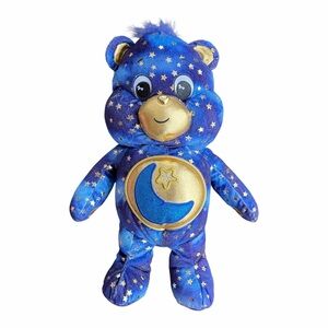 2023 Care Bears Bedtime Bear Limited Collector Edition Glow-Up Plush 14”